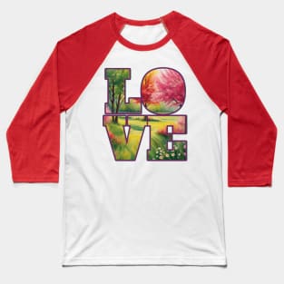 Love Earth Baseball T-Shirt